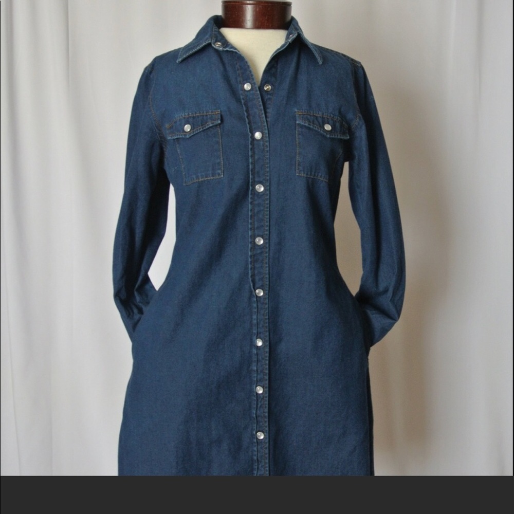 Gorgeous jean duster dress